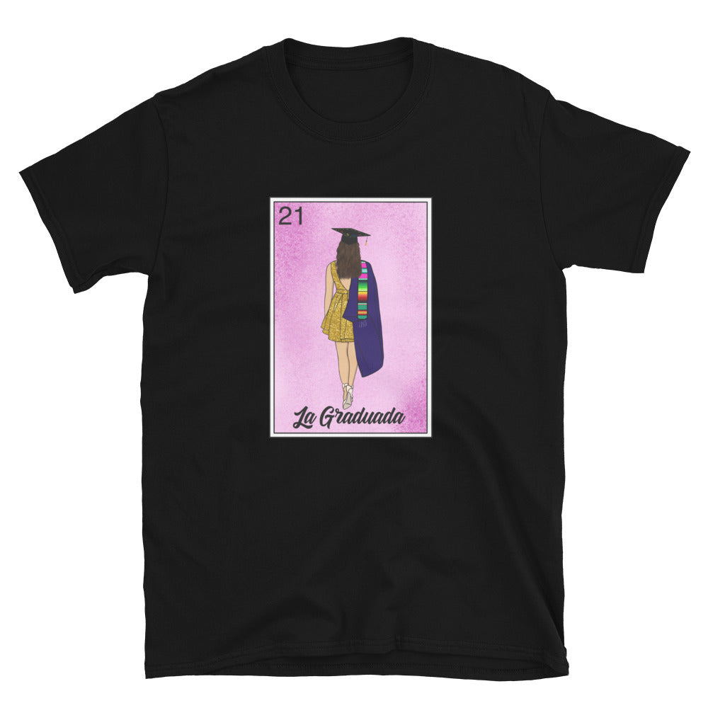 La Graduada Mexican Loteria T-Shirt Style001
