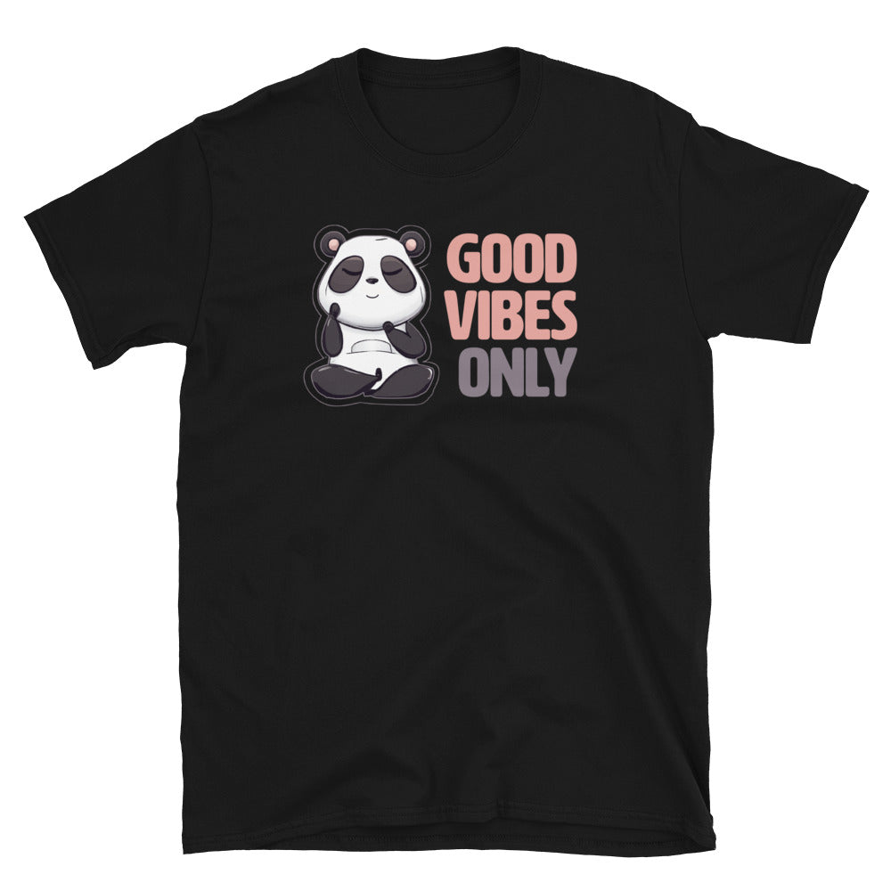 Good Vibes Only Panda T-Shirt