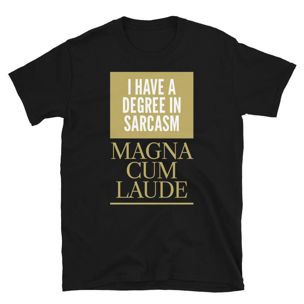 I Have A Degree In Sarcasm T-Shirt