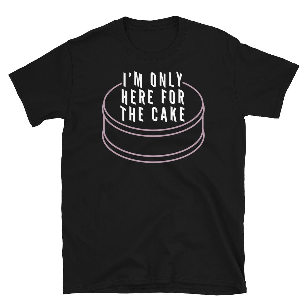 IÃ¢â‚¬â„¢m Only Here For The Cake T-Shirt