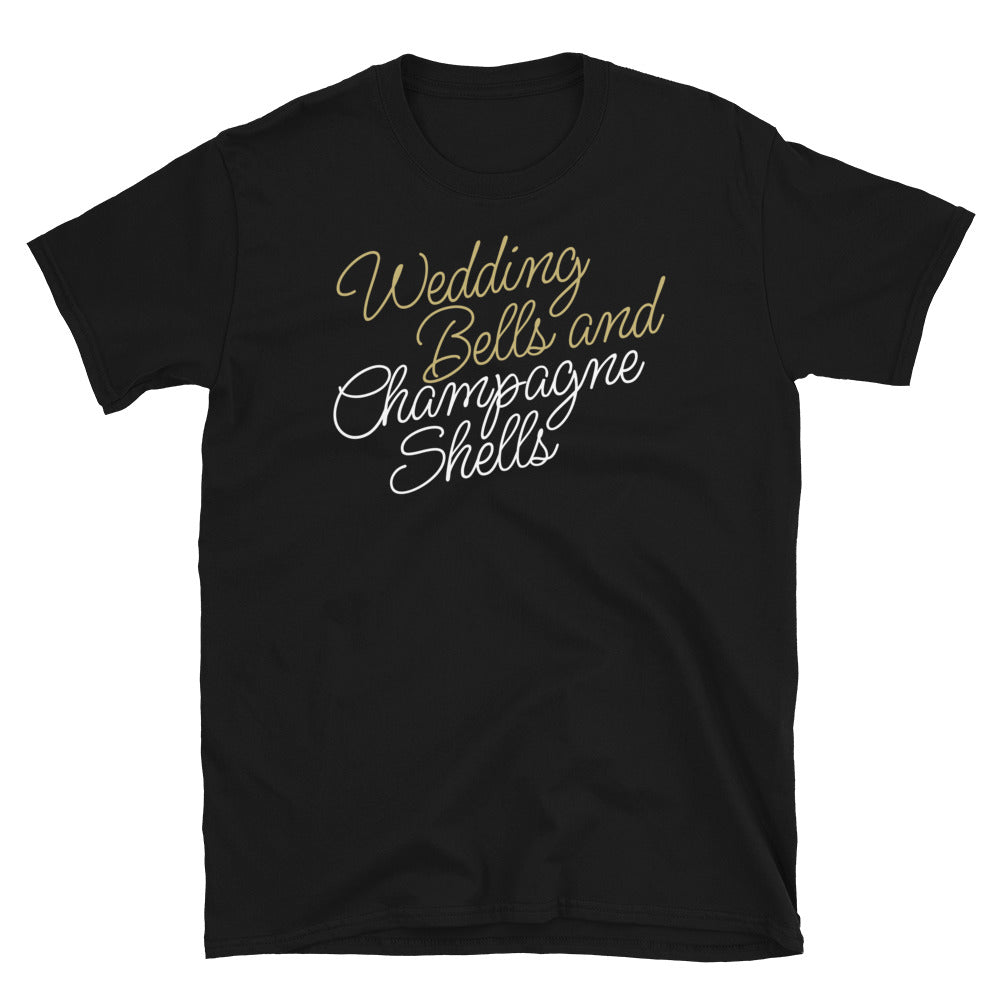 Wedding Bells And Champagne Shells T-Shirt