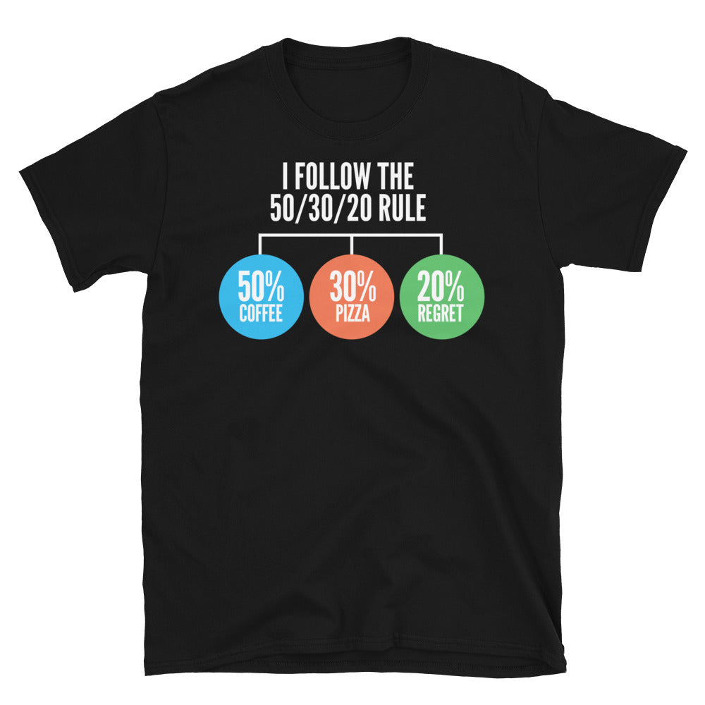 I Follow The 50/30/20 Rule T-Shirt