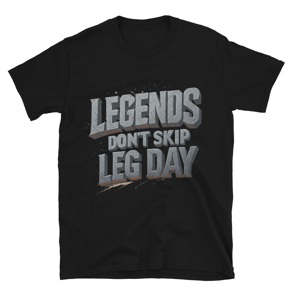 Legends DonÃ¢â‚¬â„¢t Skip Leg Day T-Shirt