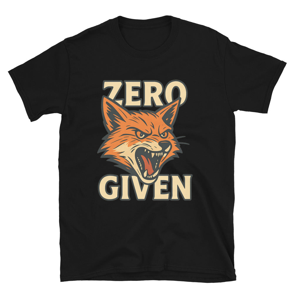 Zero Fox Given T-Shirt Style001