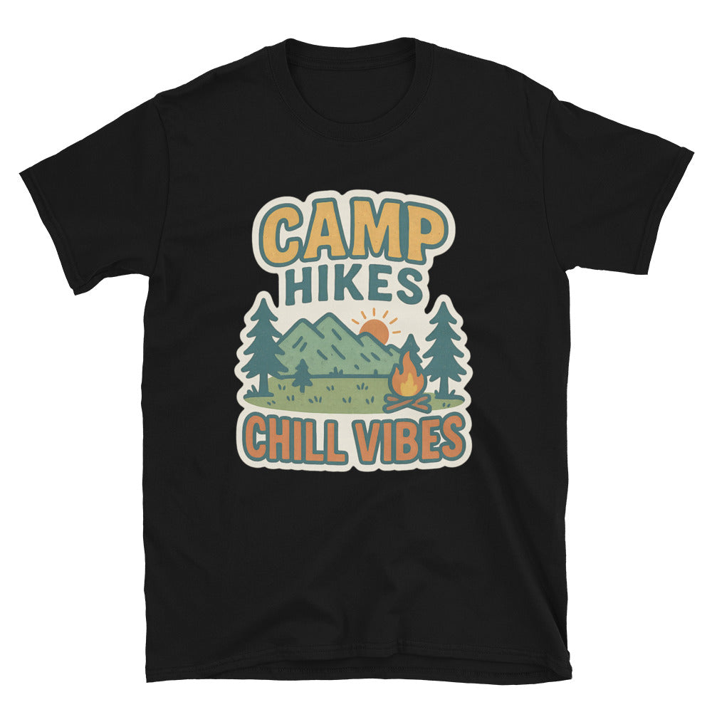 Camp Hikes & Chill Vibes T-Shirt