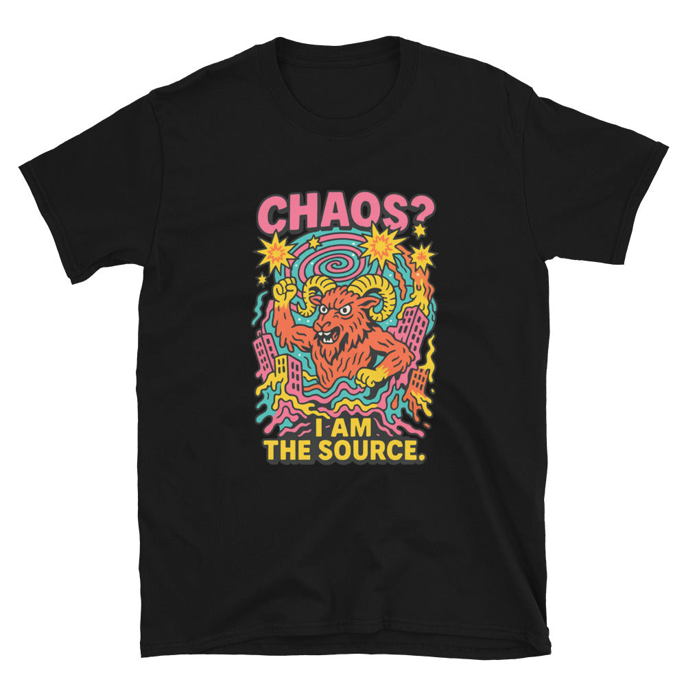 Aries: Chaos? I Am the Source T-Shirt