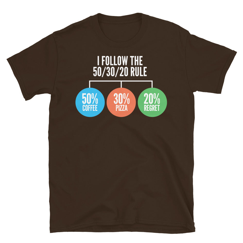 I Follow The 50/30/20 Rule T-Shirt