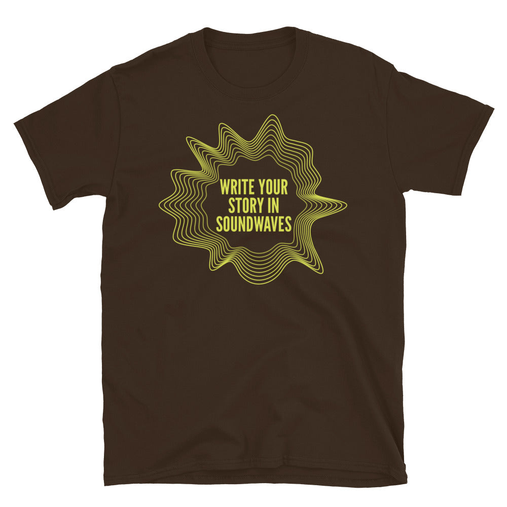 Write Your Story In Soundwaves T-Shirt