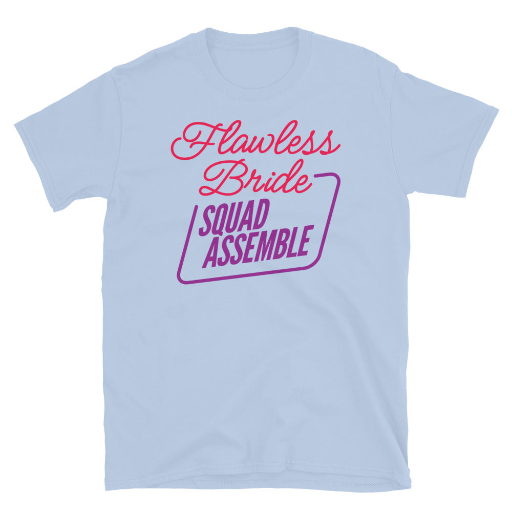 Flawless Bride Squad Assemble T-Shirt
