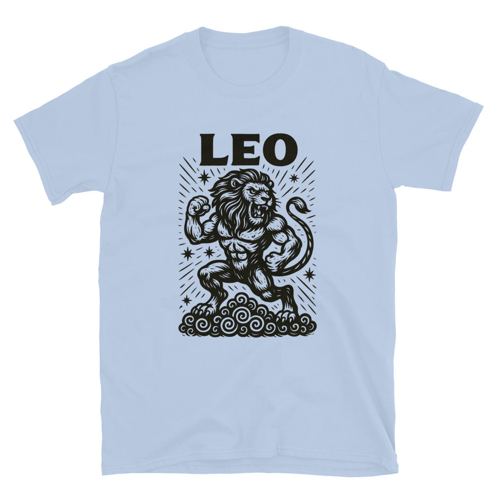 Leo Zodiac Art T-Shirt