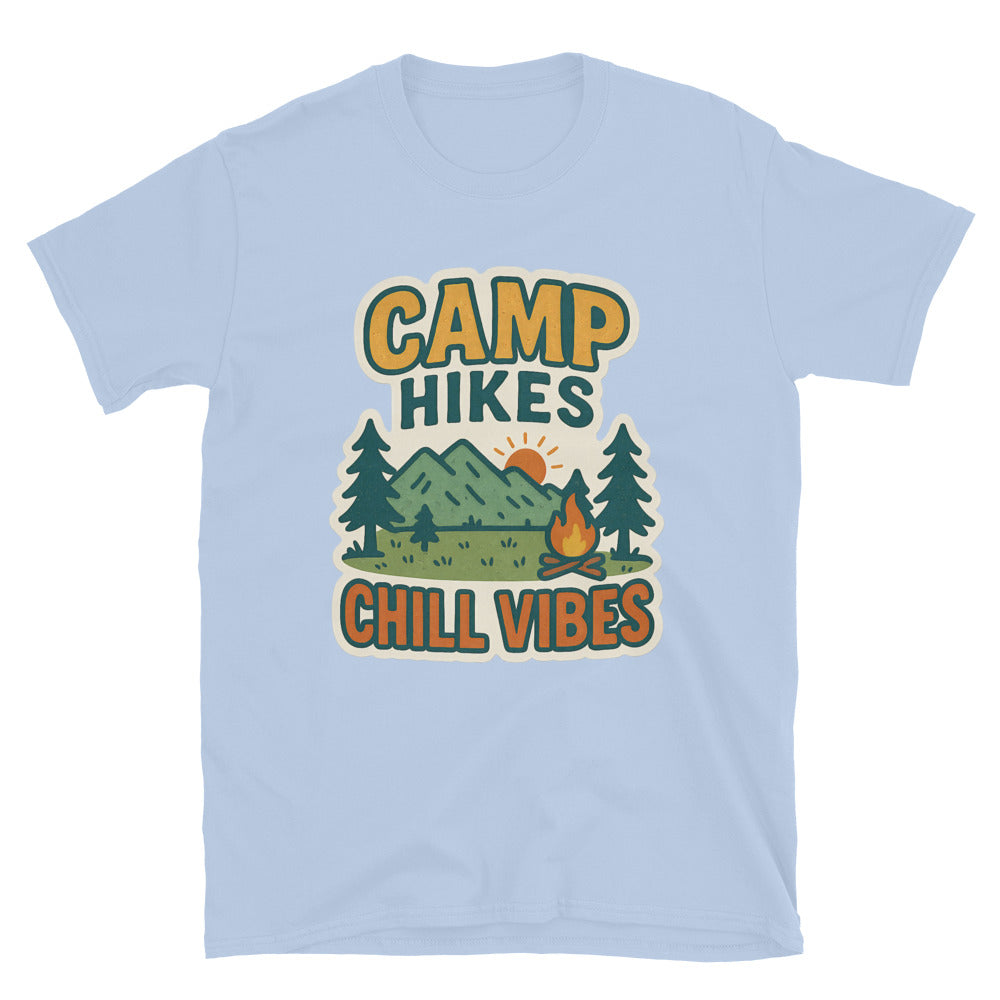 Camp Hikes & Chill Vibes T-Shirt