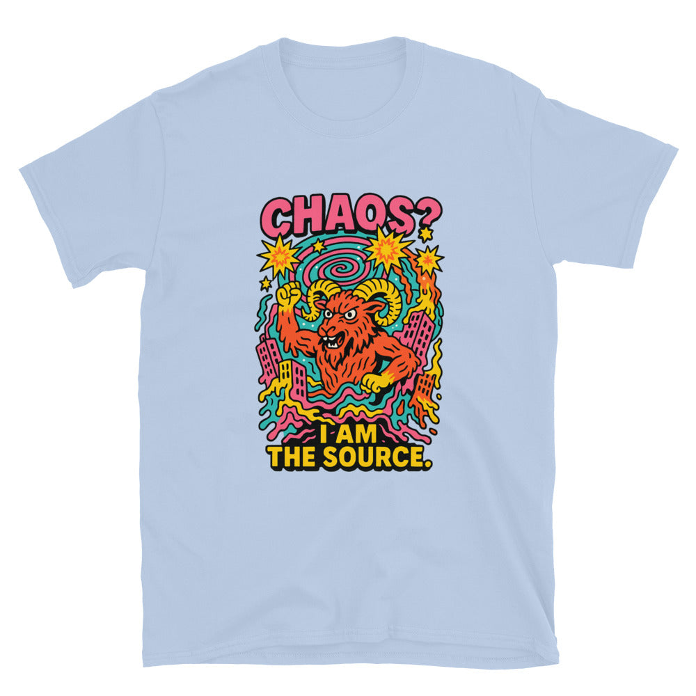Aries: Chaos? I Am the Source T-Shirt