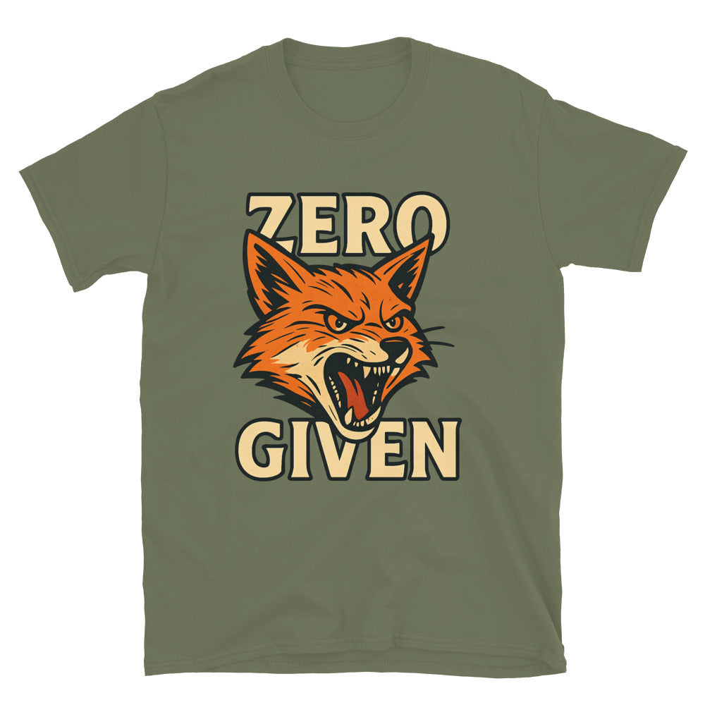 Zero Fox Given T-Shirt Style001