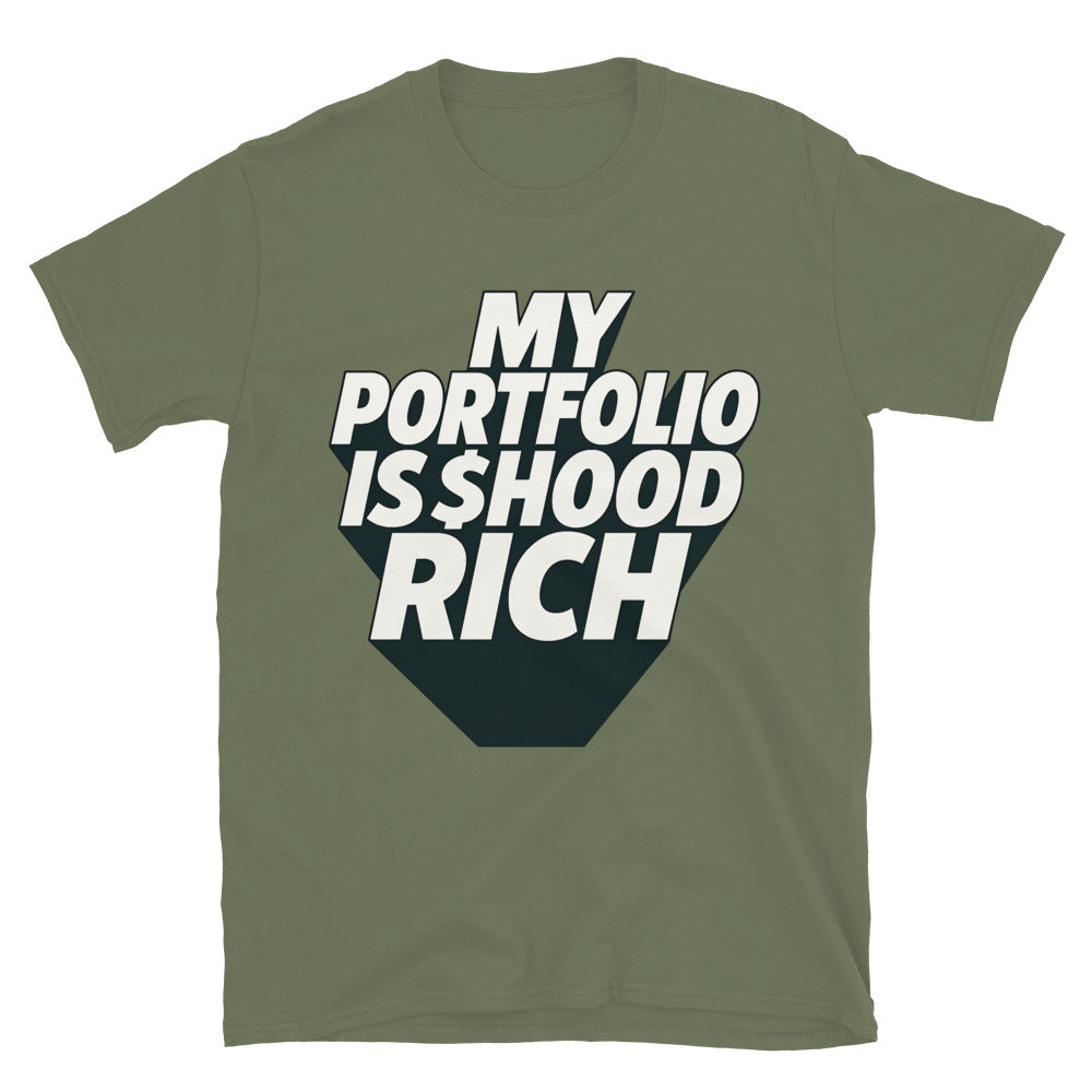 My Portfolio Is $HOOD Rich T-Shirt