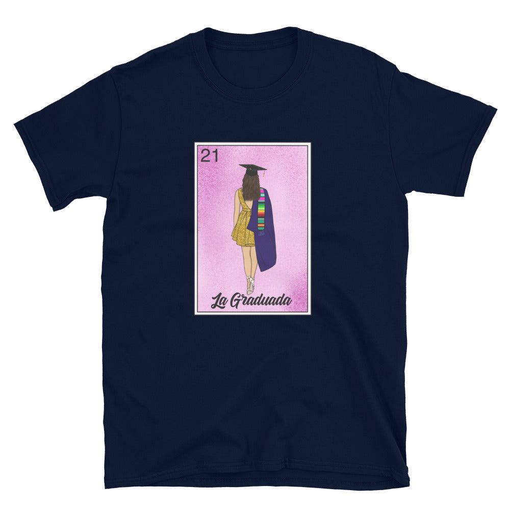 La Graduada Mexican Loteria T-Shirt Style001
