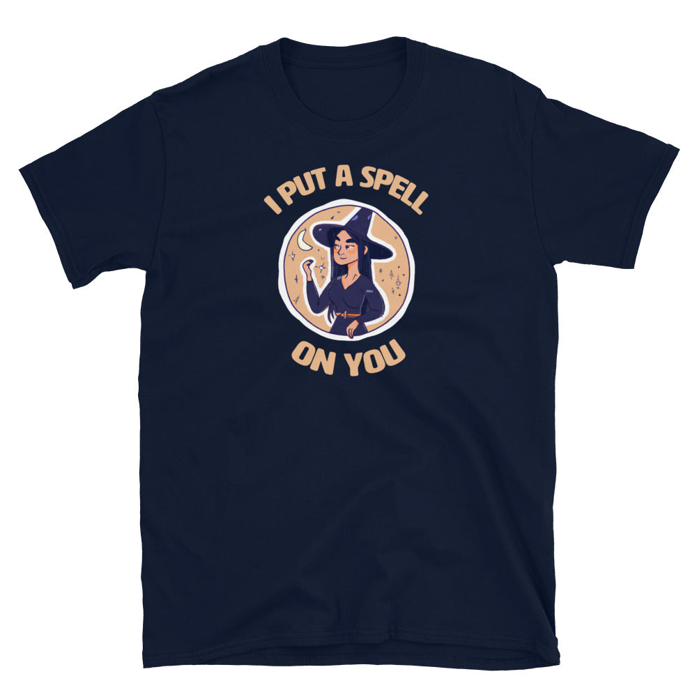 I Put A Spell On You Witch Halloween T-Shirt