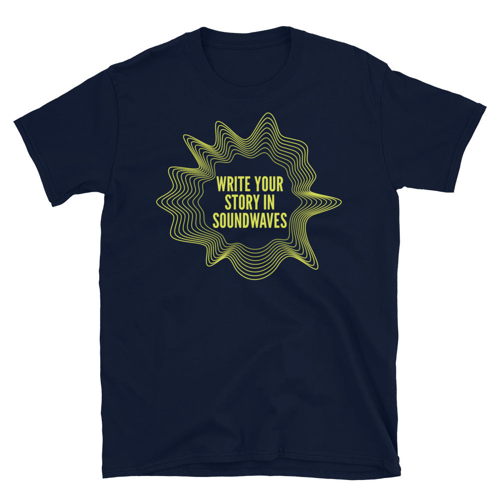 Write Your Story In Soundwaves T-Shirt