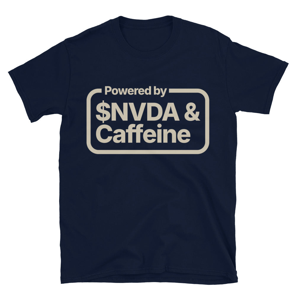 Powered By $NVDA & Caffeine T-Shirt