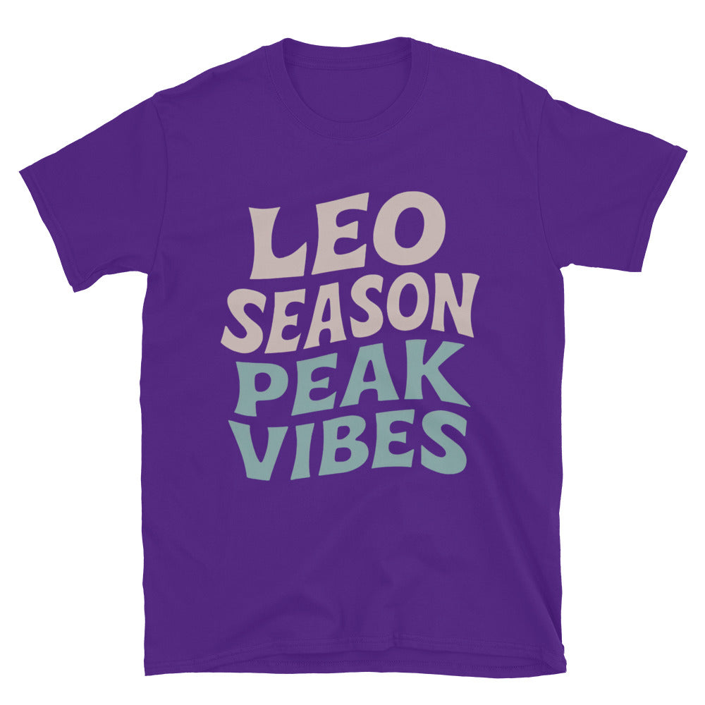 Leo Season = Peak Vibes T-Shirt