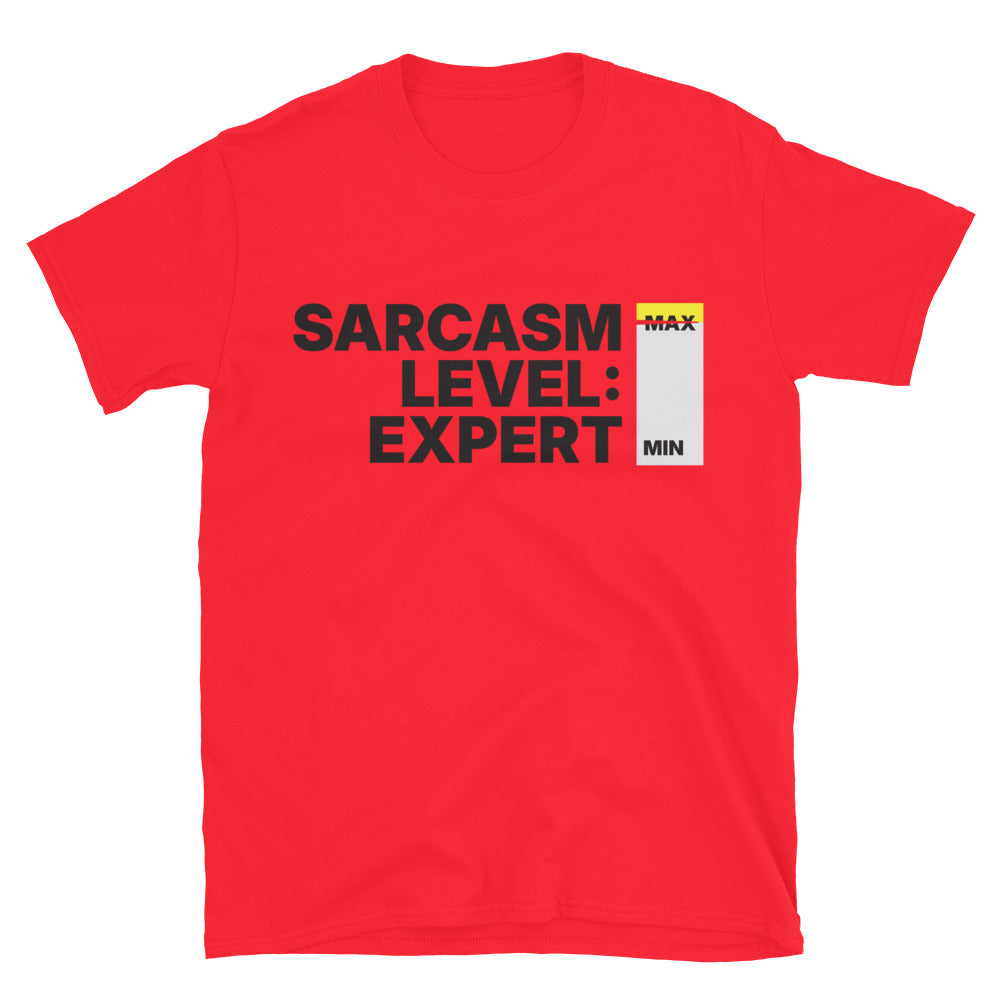Sarcasm Level: Expert T-Shirt