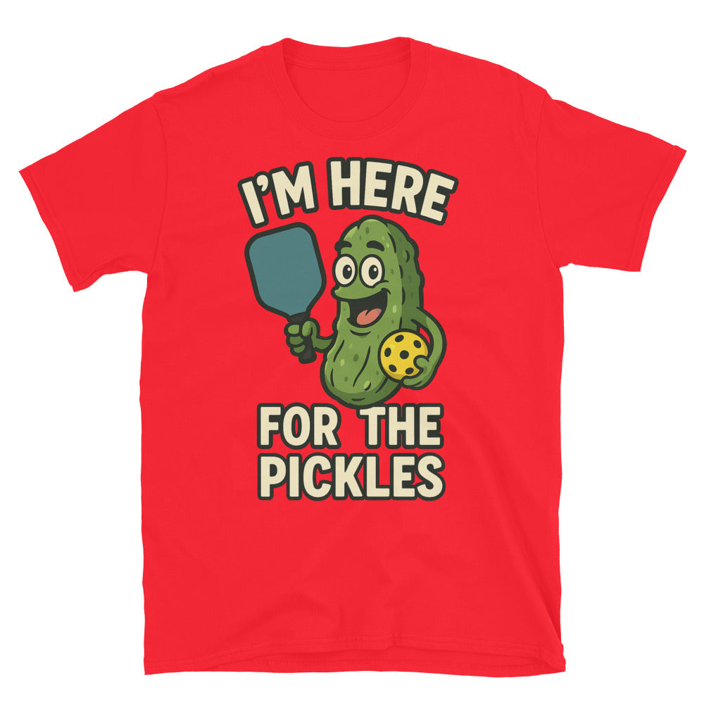 Here For The Pickles (Pickleball) T-Shirt