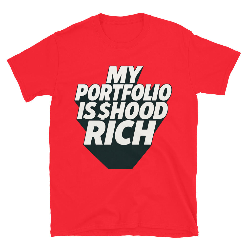 My Portfolio Is $HOOD Rich T-Shirt
