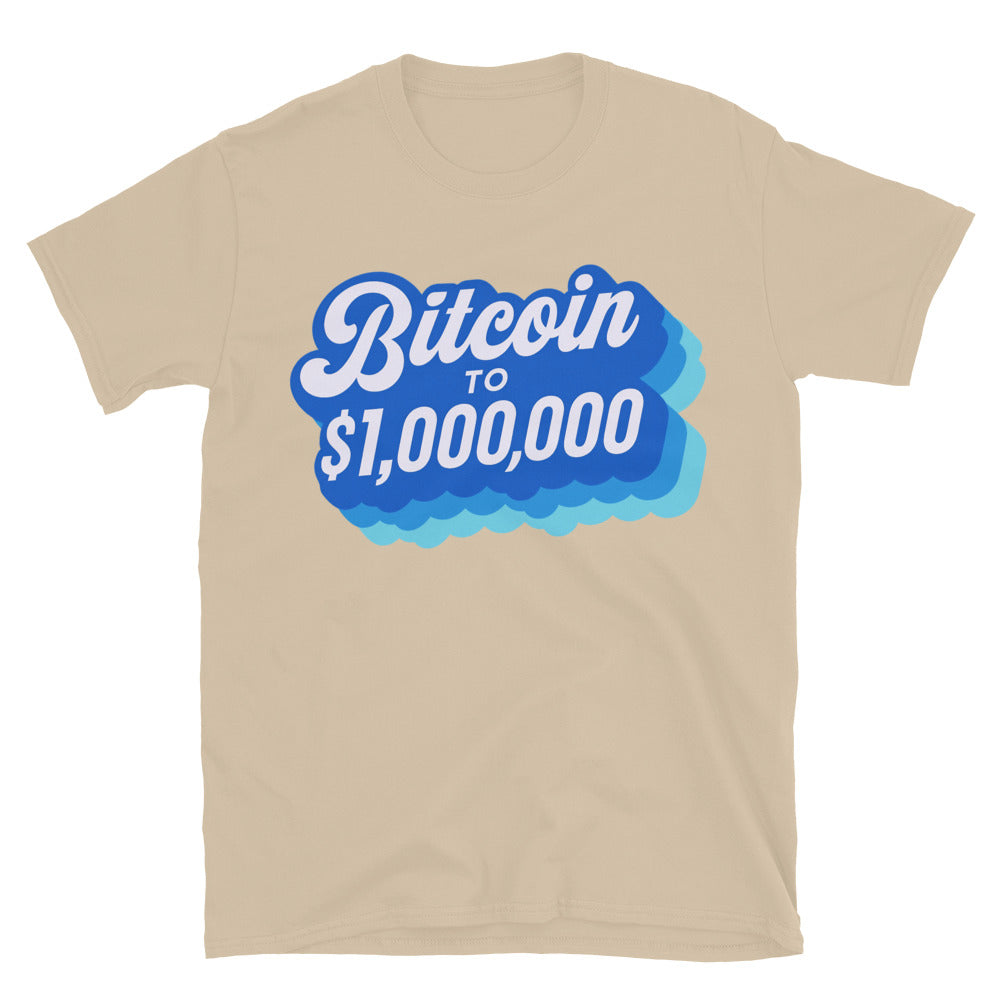 Bitcoin to $1,000,000 T-Shirt