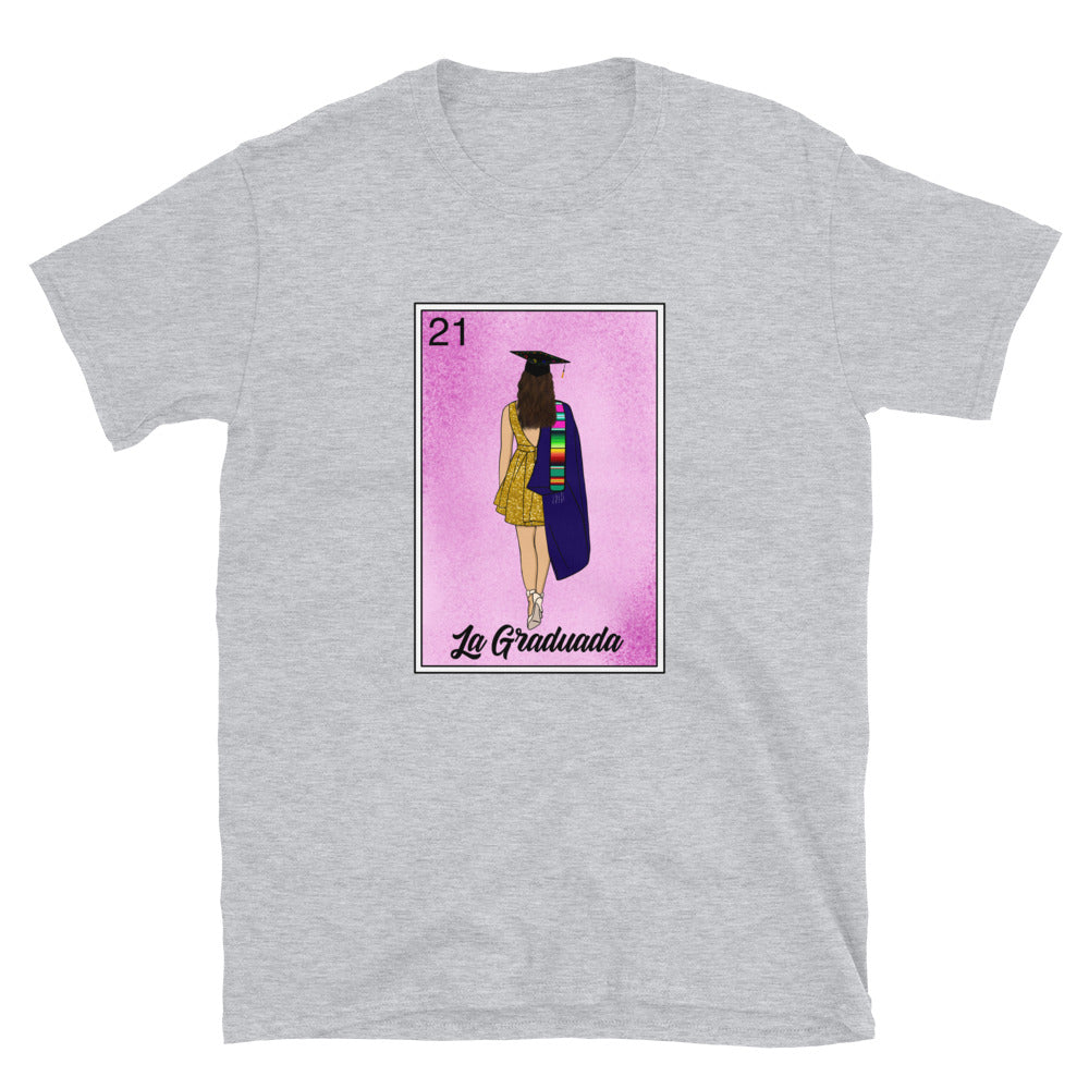 La Graduada Mexican Loteria T-Shirt Style001