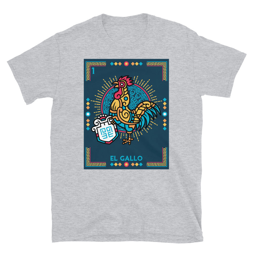 El Gallo Mexican Loteria T-Shirt