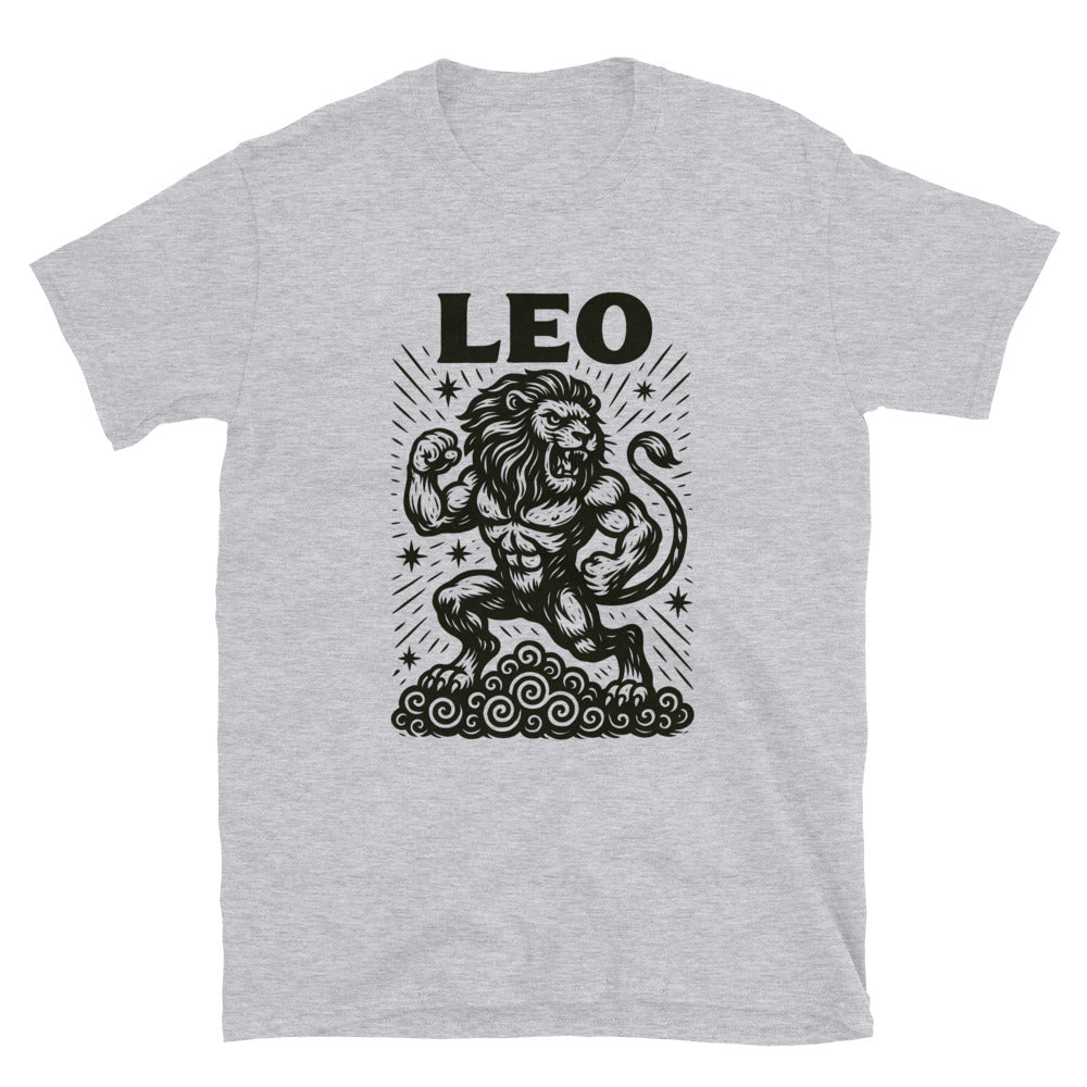 Leo Zodiac Art T-Shirt