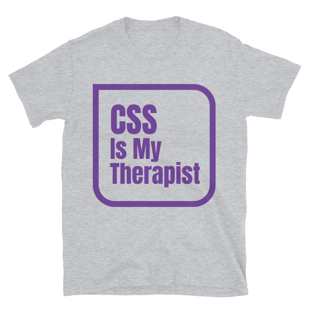 CSS Is My Therapist T-Shirt