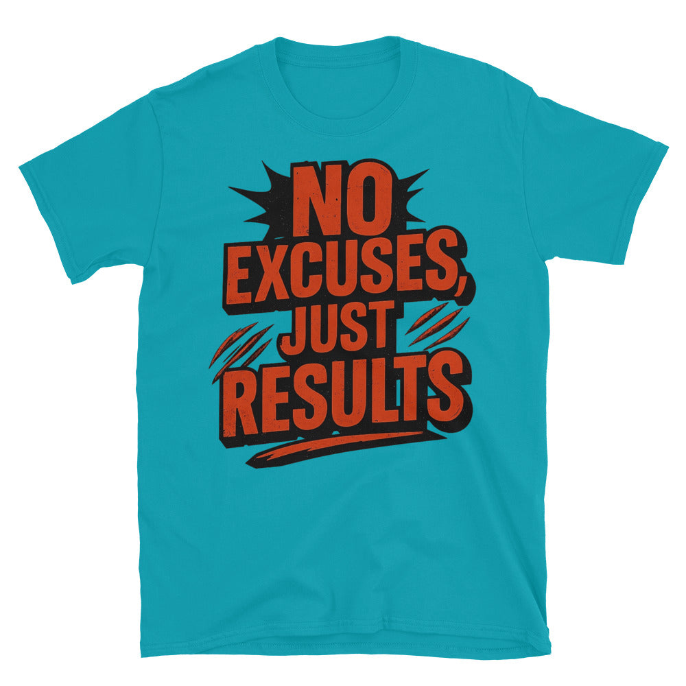 No Excuses Just Results T-Shirt