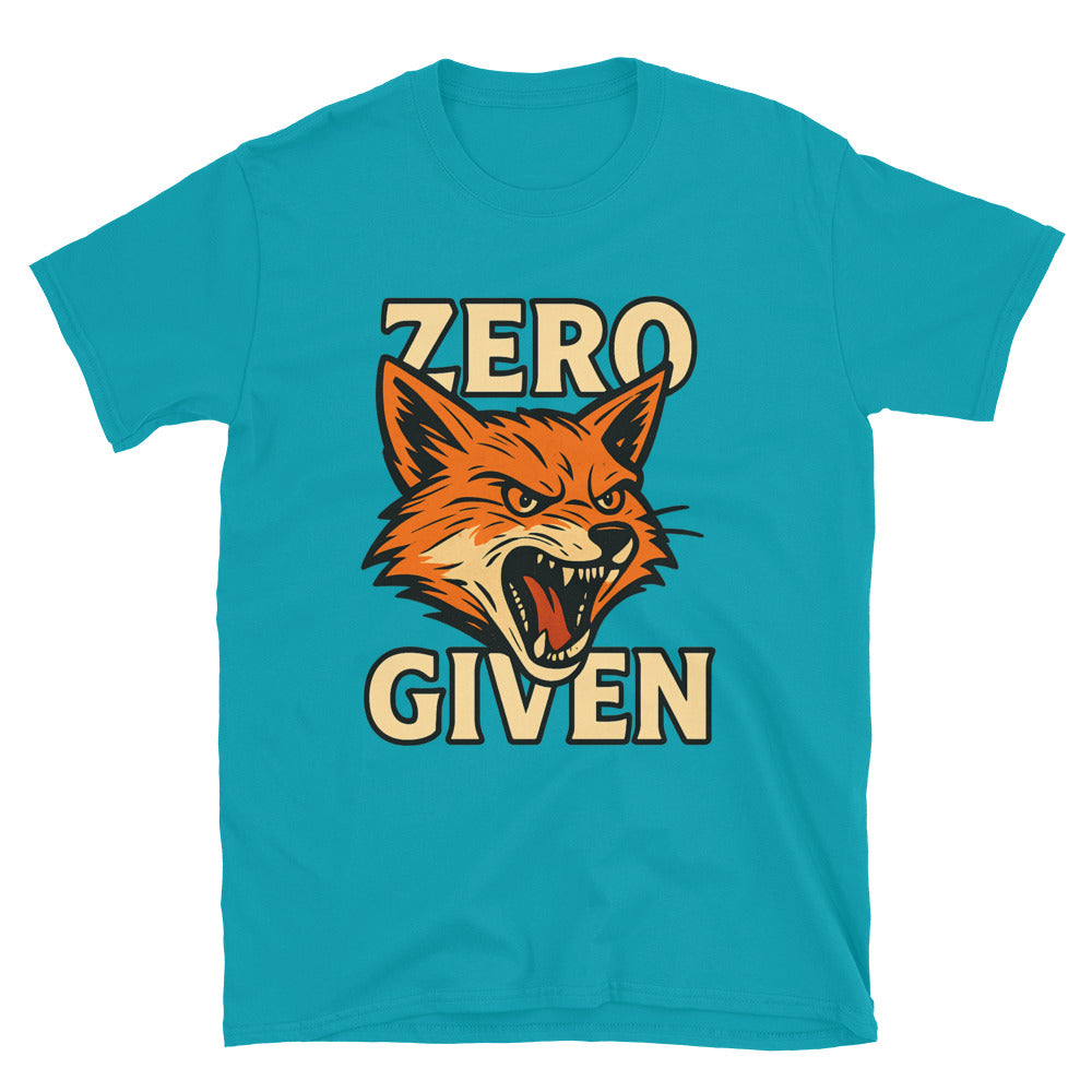 Zero Fox Given T-Shirt Style001