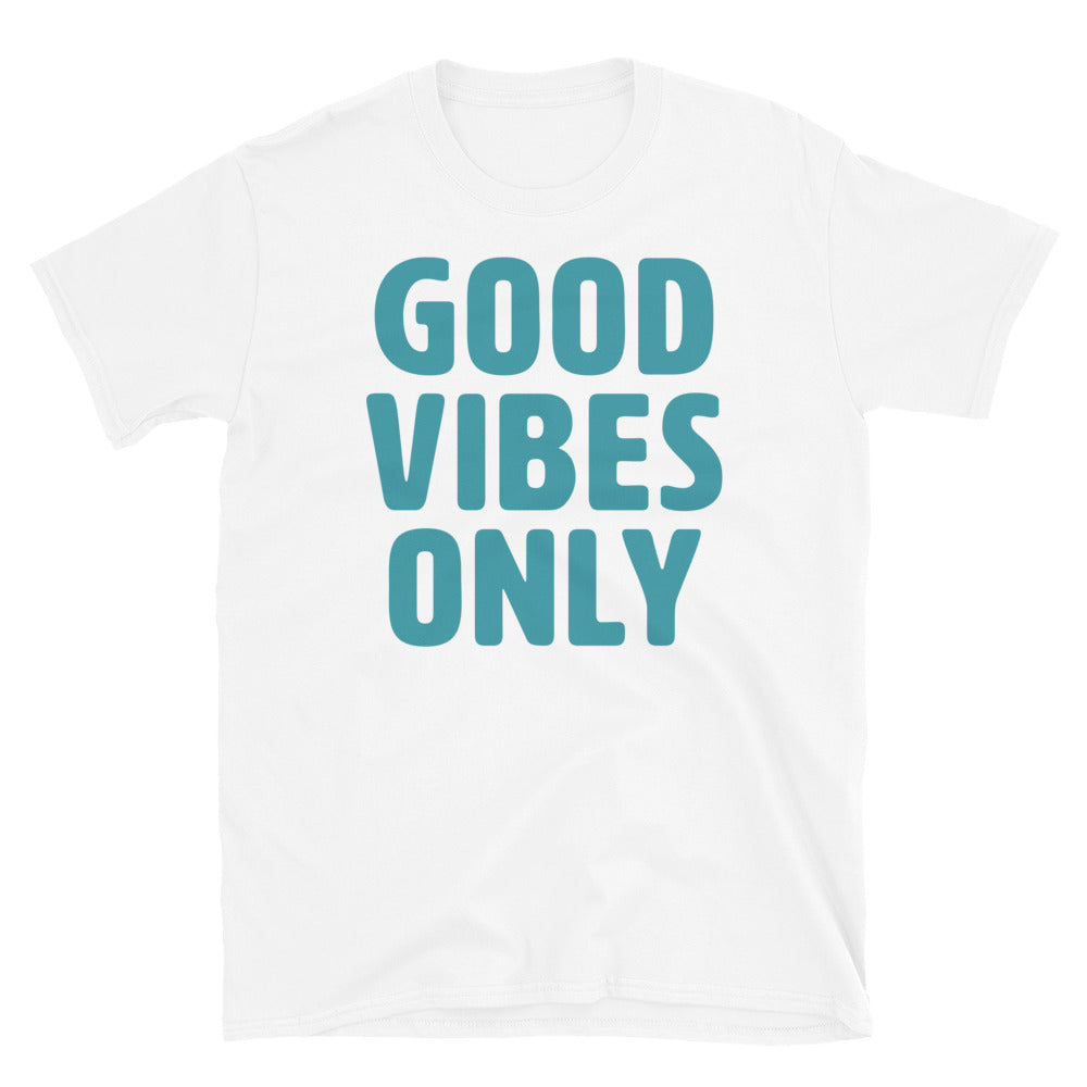 Good Vibes Only Letters T-Shirt