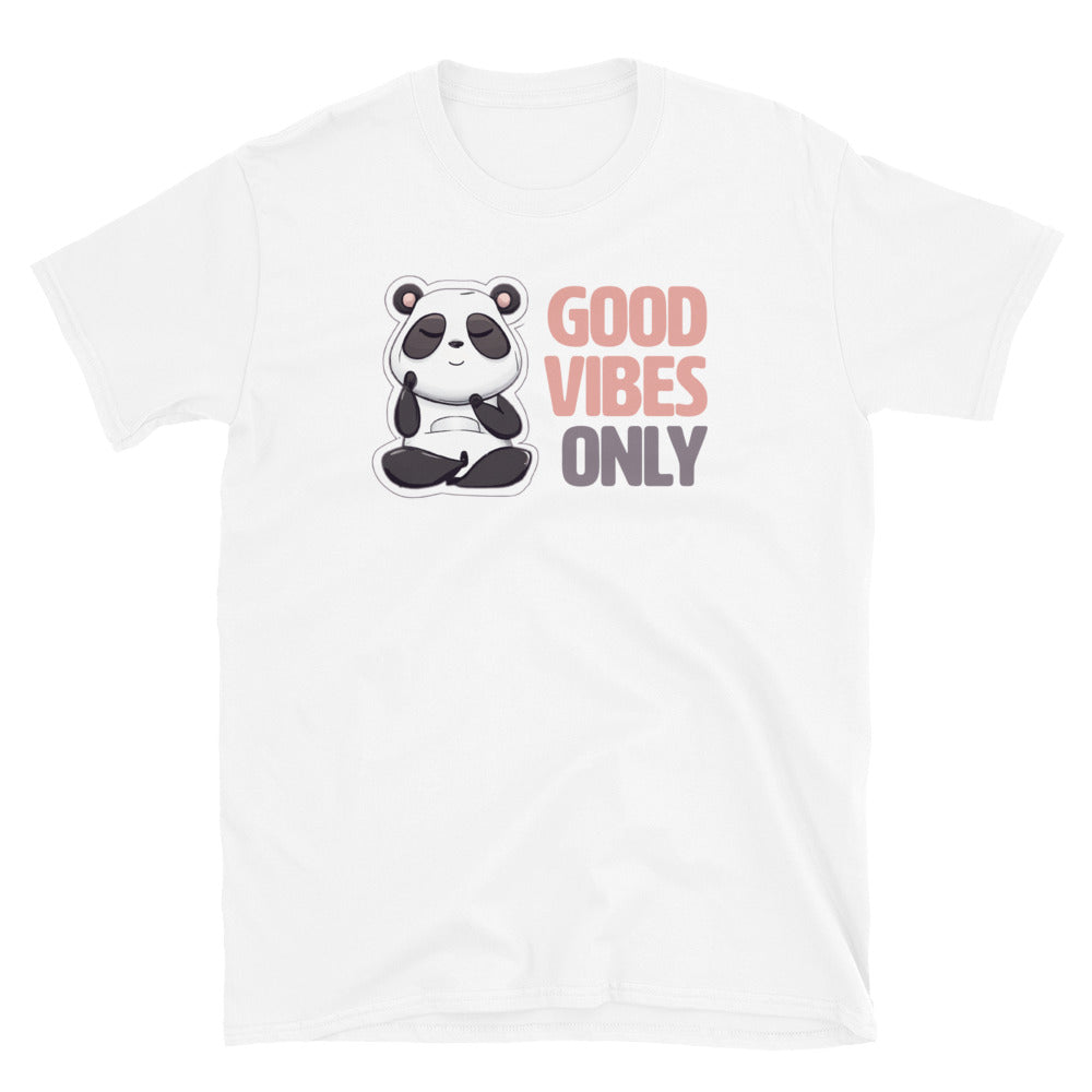 Good Vibes Only Panda T-Shirt