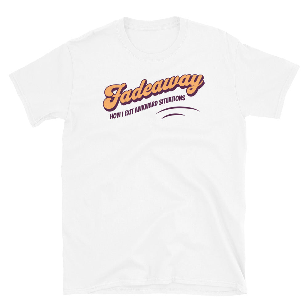 Fadeaway Awkward Situations Basketball T-Shirt