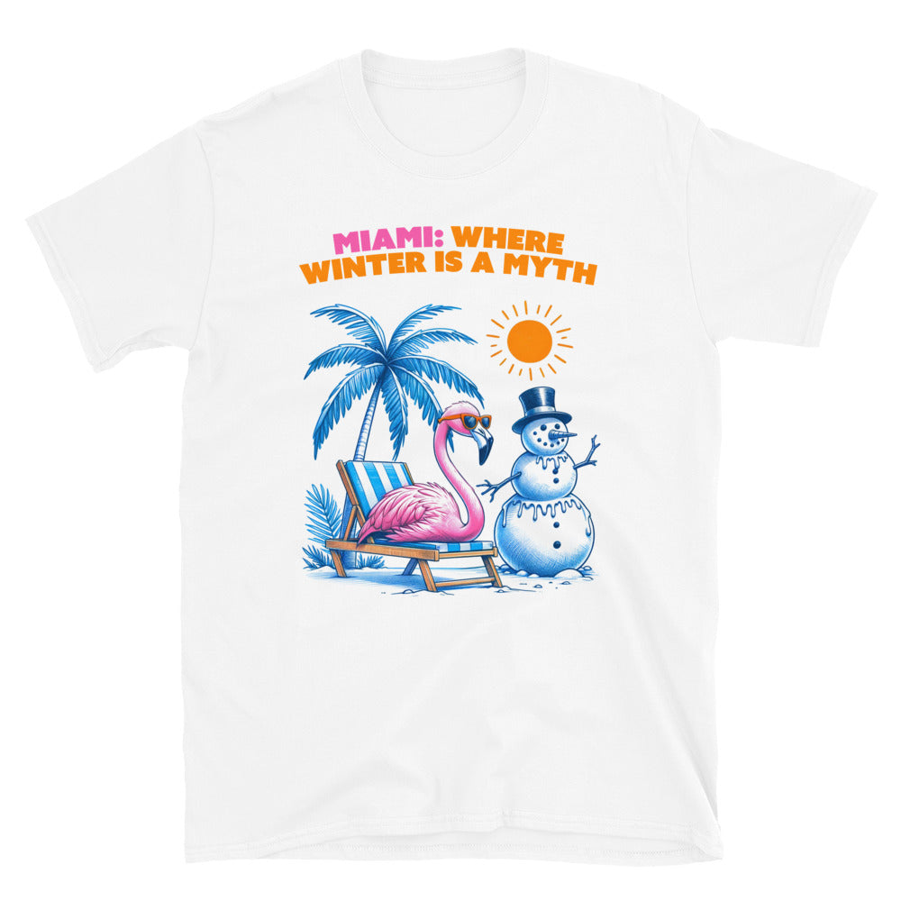 Miami Where Winter Is A Myth T-Shirt