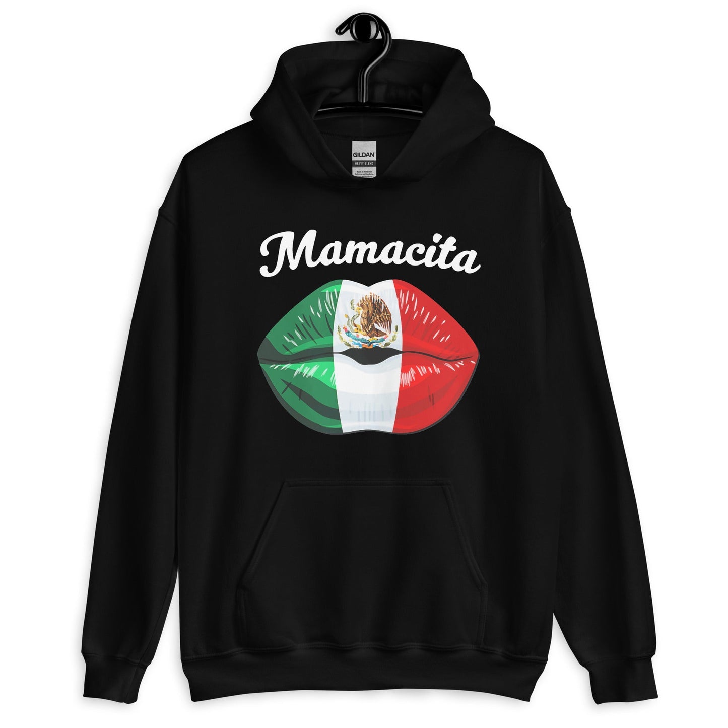 Mamacita Mexicana Lips Hoodie