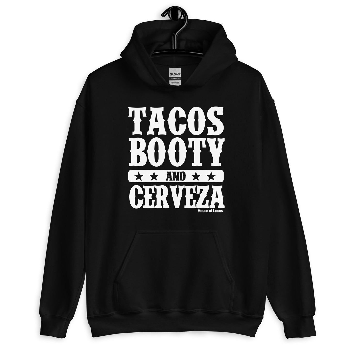 Tacos B**ty and Cerveza Unisex Hoodie