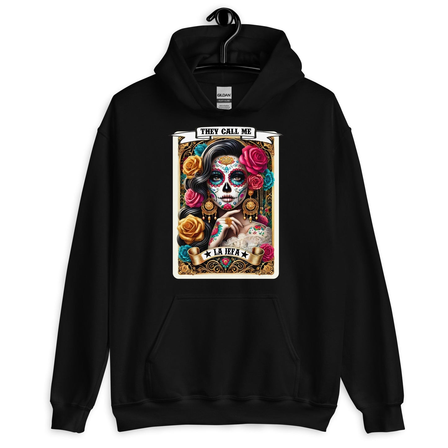 They Call Me La Jefa Hoodie for Latina
