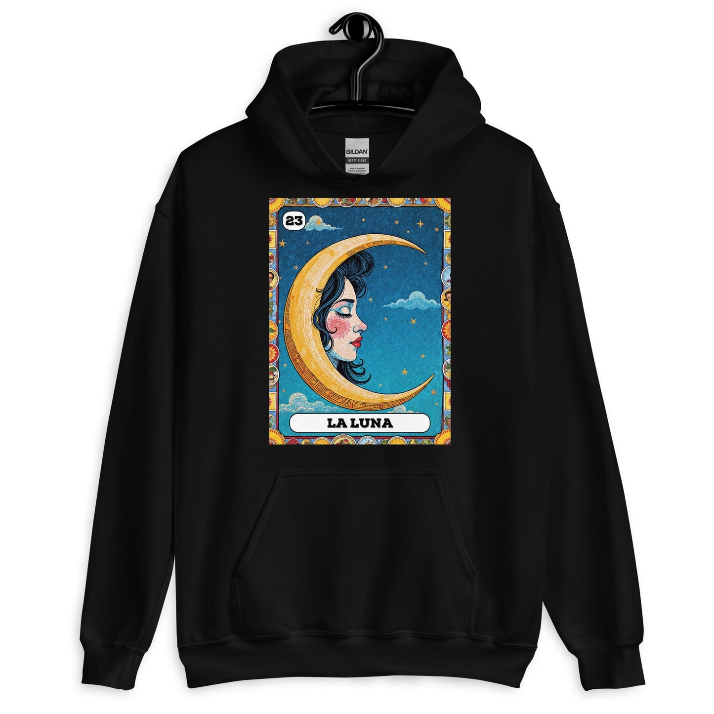 La Luna Mexican Loteria Hoodie