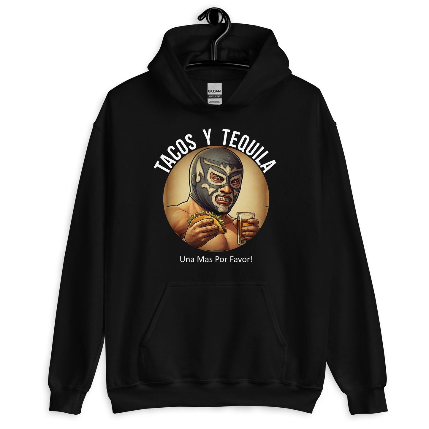 Tacos y Tequila Una Mas Por Favor Unisex Hoodie
