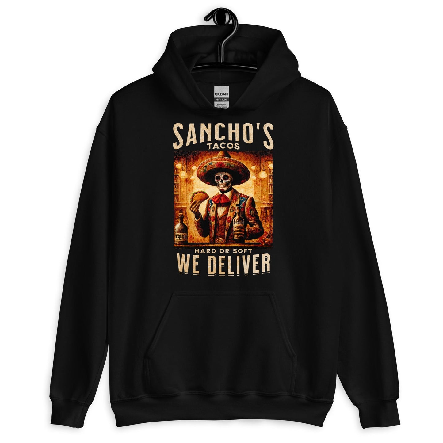 Sancho's Hard Or Soft We Deliver Hoodie
