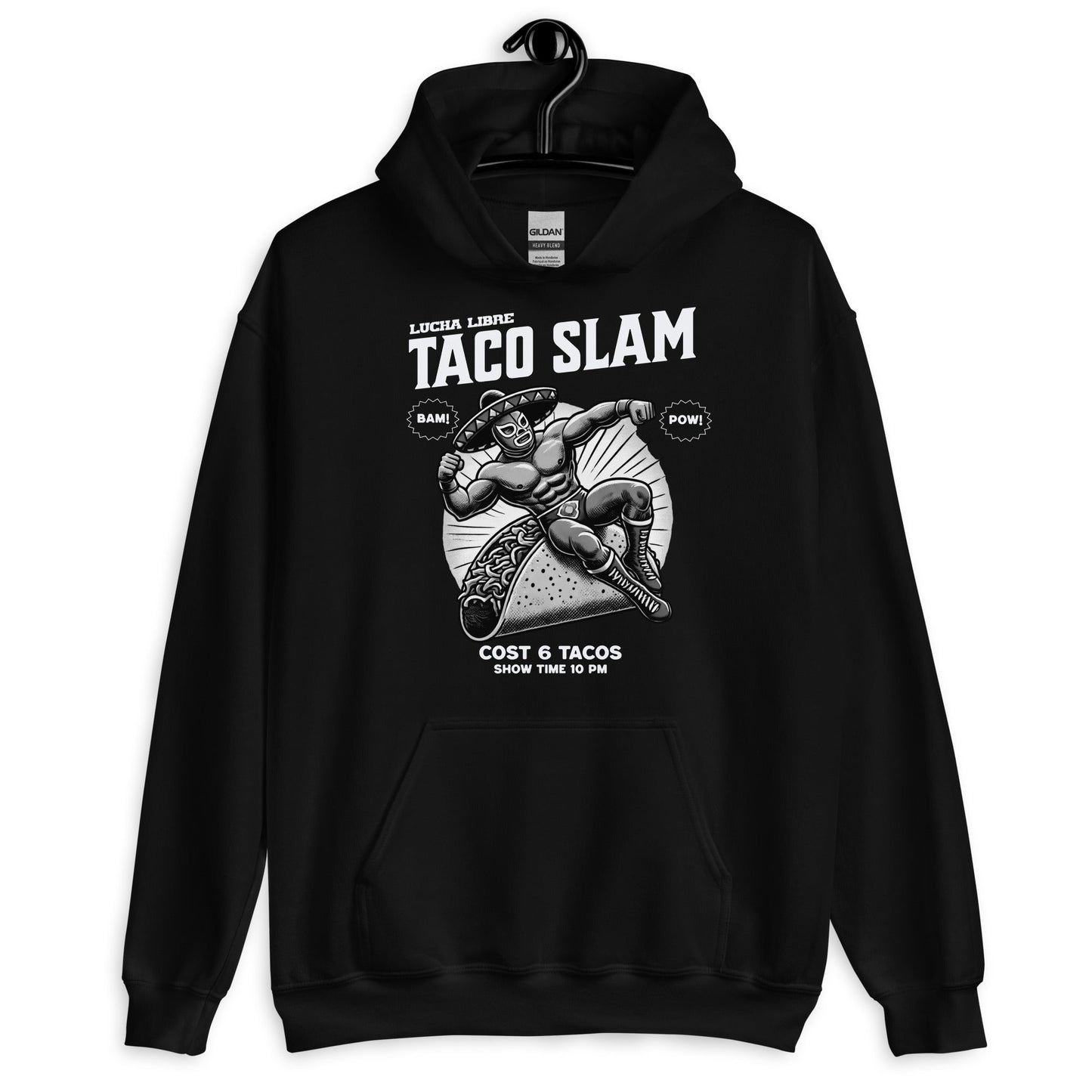 Lucha Libre Taco Slam Hoodie for Taco Lovers