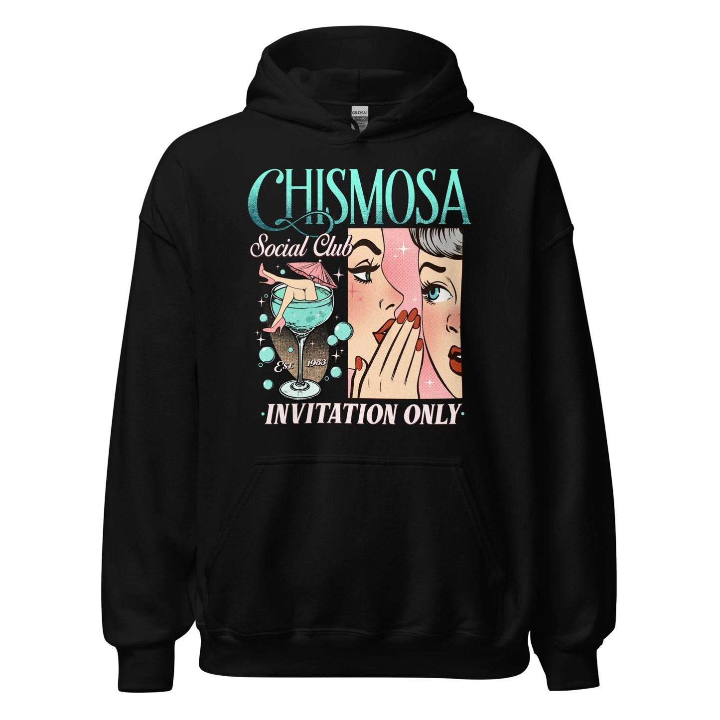 Chismosa Social Club Invitation Only Hoodie