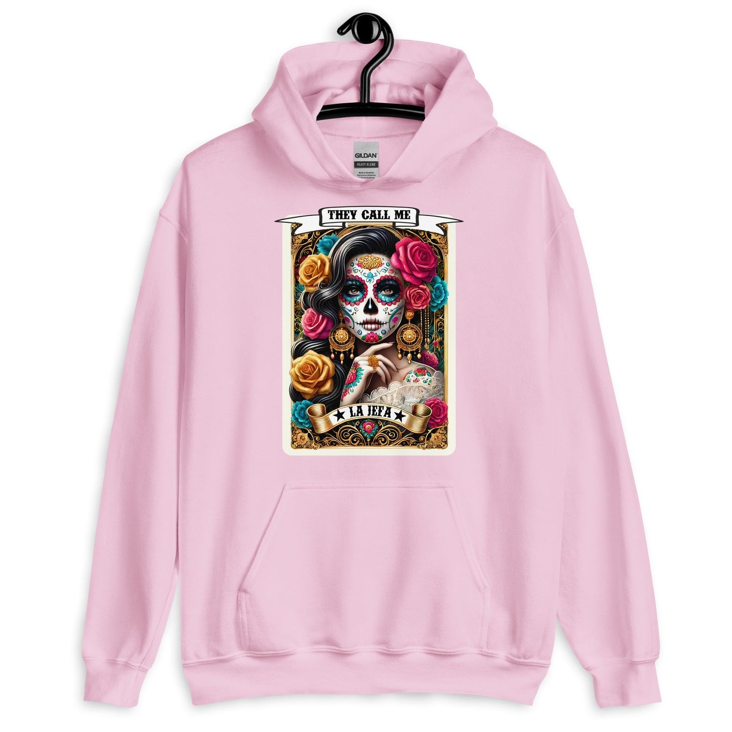 They Call Me La Jefa Hoodie for Latina