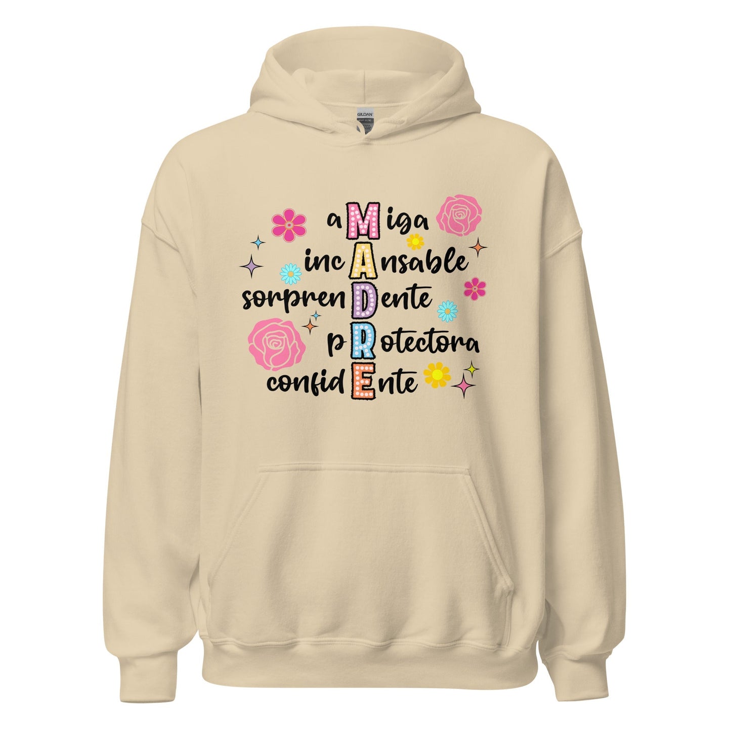 Madre Definition Hoodie for Latina Moms