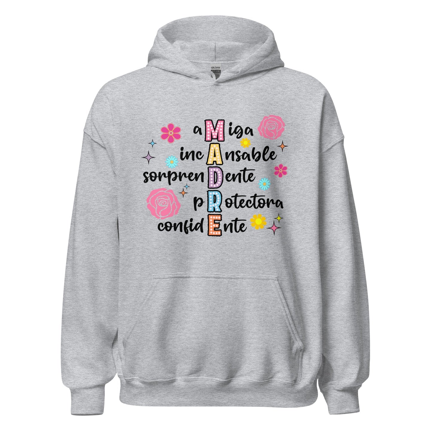 Madre Definition Hoodie for Latina Moms
