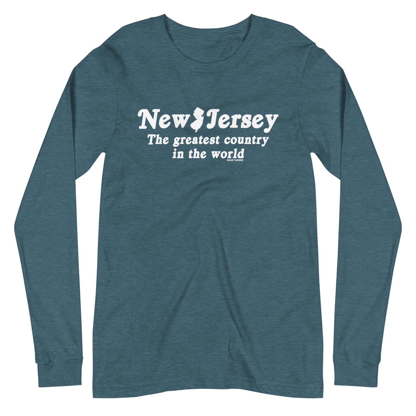 Unisex New Jersey Greatest Country Long Sleeve T-shirt