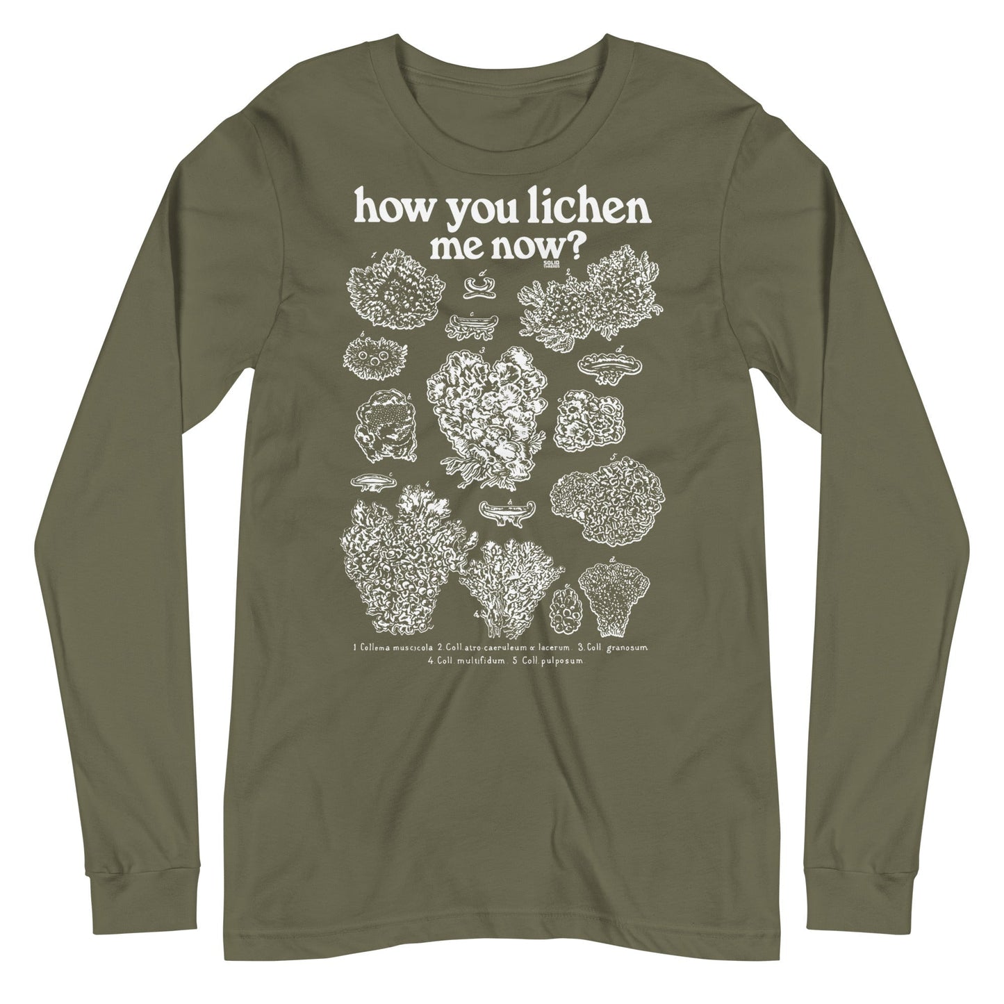 How You Lichen Me Now Long Sleeve T-shirt